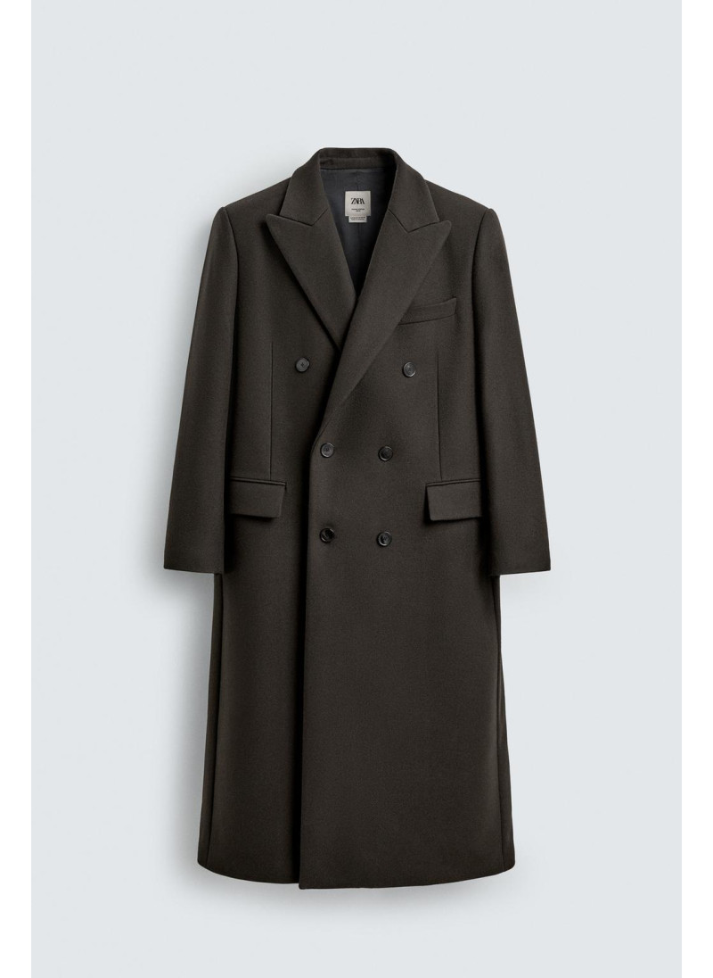 Пальто с двубортной застежкой из ограниченной коллекции из шерсти manteco® Пальто с двубортной застежкой из ограниченной коллекции из шерсти manteco®