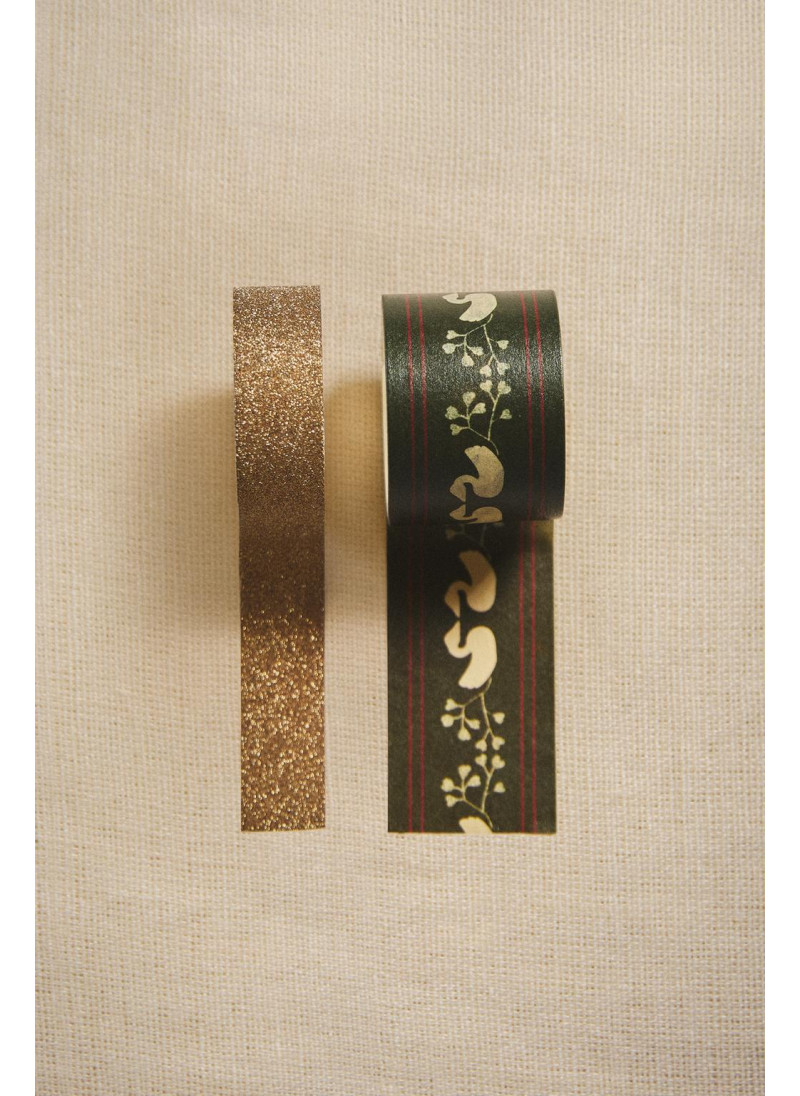 Набор самоклеящихся рождественских лент (набор из 2) Набор самоклеящихся рождественских лент (набор из 2)