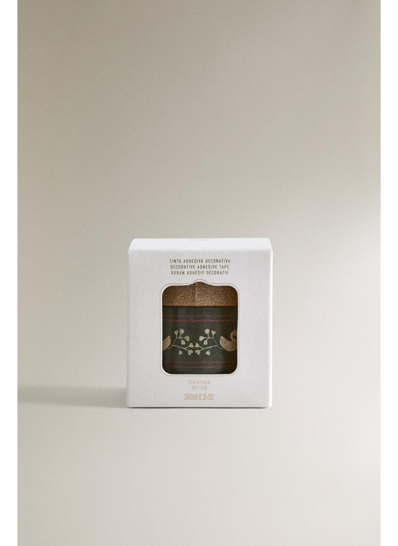 Набор самоклеящихся рождественских лент (набор из 2) Набор самоклеящихся рождественских лент (набор из 2)