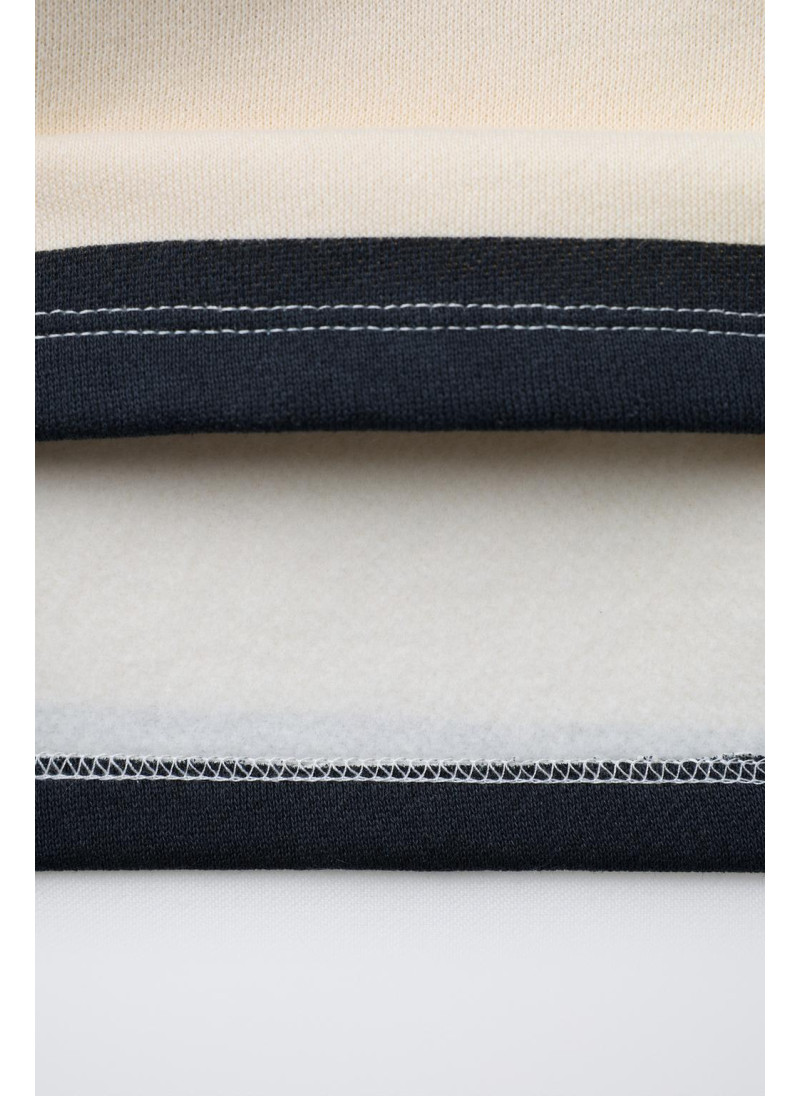 Поло в полоску с принтом собаки Поло в полоску с принтом собаки