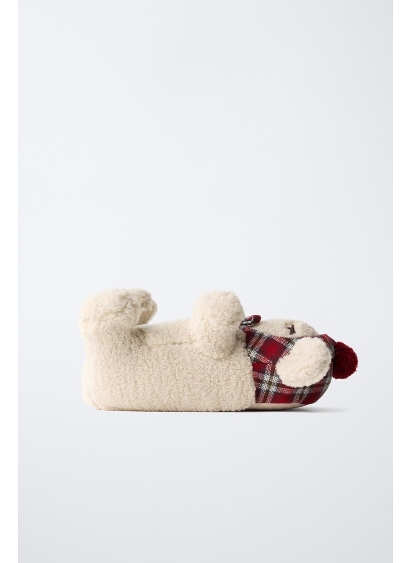 Тапочки с овечьей отделкой