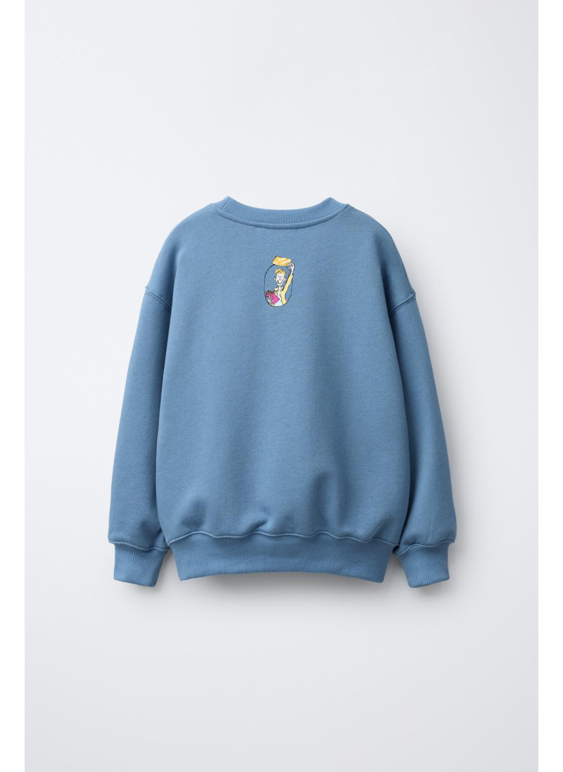 Толстовка с принтом charlie and the chocolate factory roald dahl © Толстовка с принтом charlie and the chocolate factory roald dahl ©