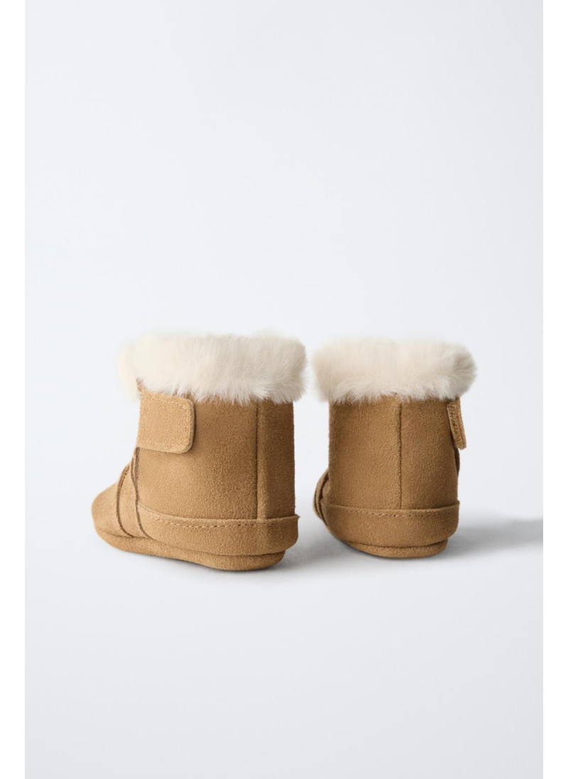 Ботинки в стиле животного принта с подкладкой Ботинки в стиле животного принта с подкладкой