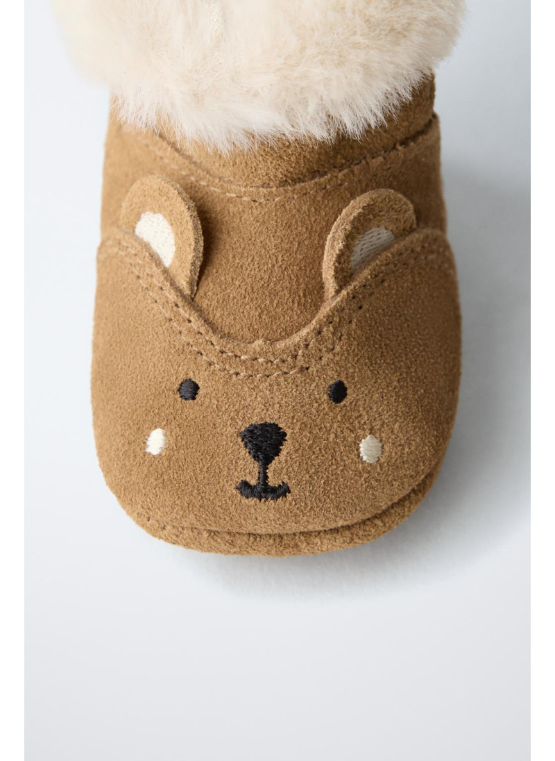 Ботинки в стиле животного принта с подкладкой Ботинки в стиле животного принта с подкладкой