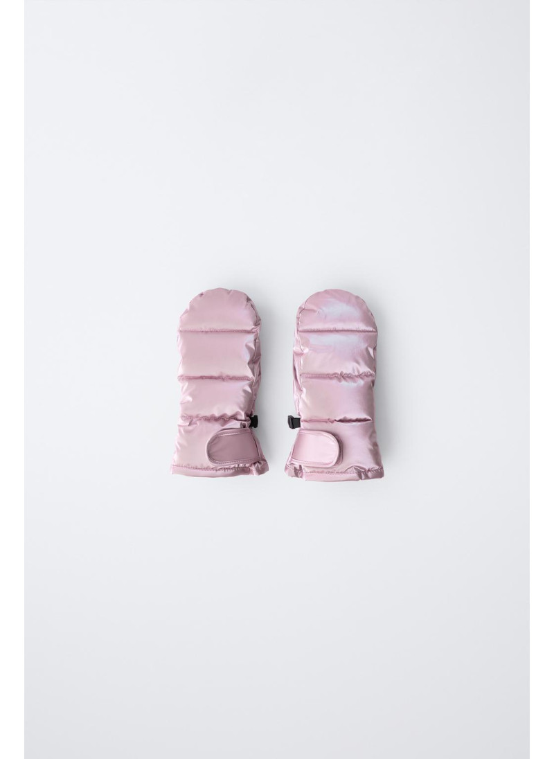 Митенки из металлизированн...