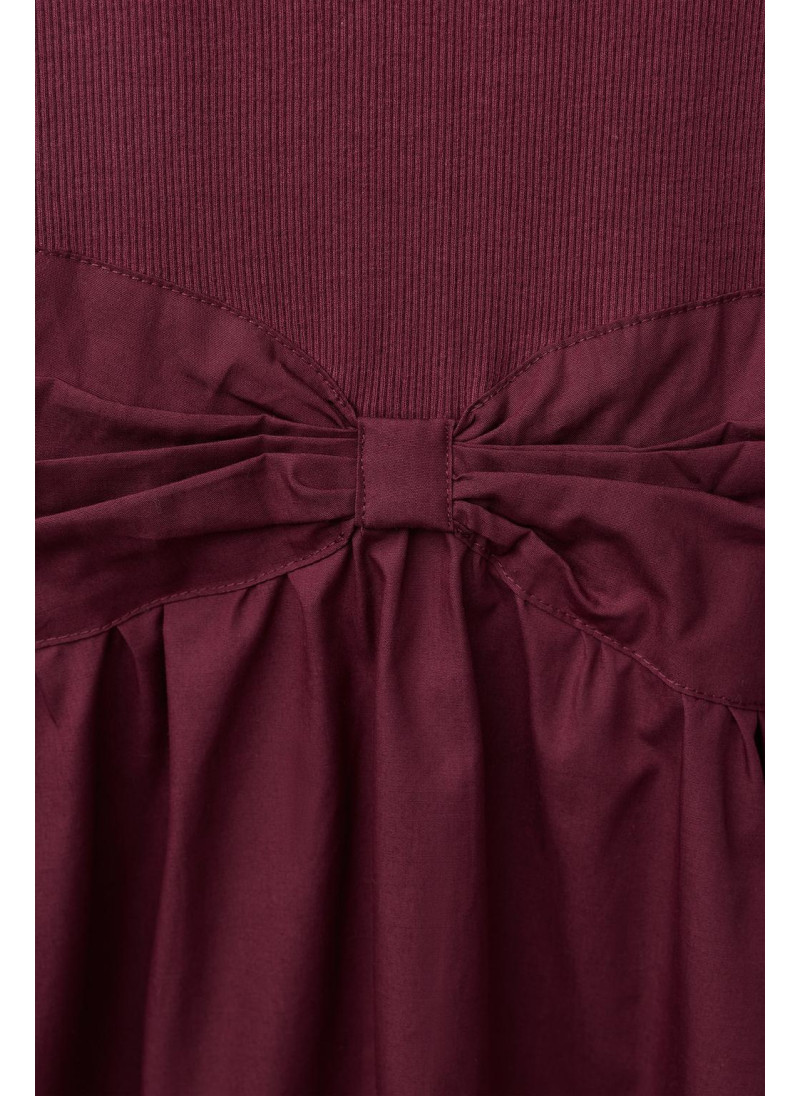 КОМБИНИРОВАННОЕ ПЛАТЬЕ В РУБЧИК С БАНТОМ КОМБИНИРОВАННОЕ ПЛАТЬЕ В РУБЧИК С БАНТОМ