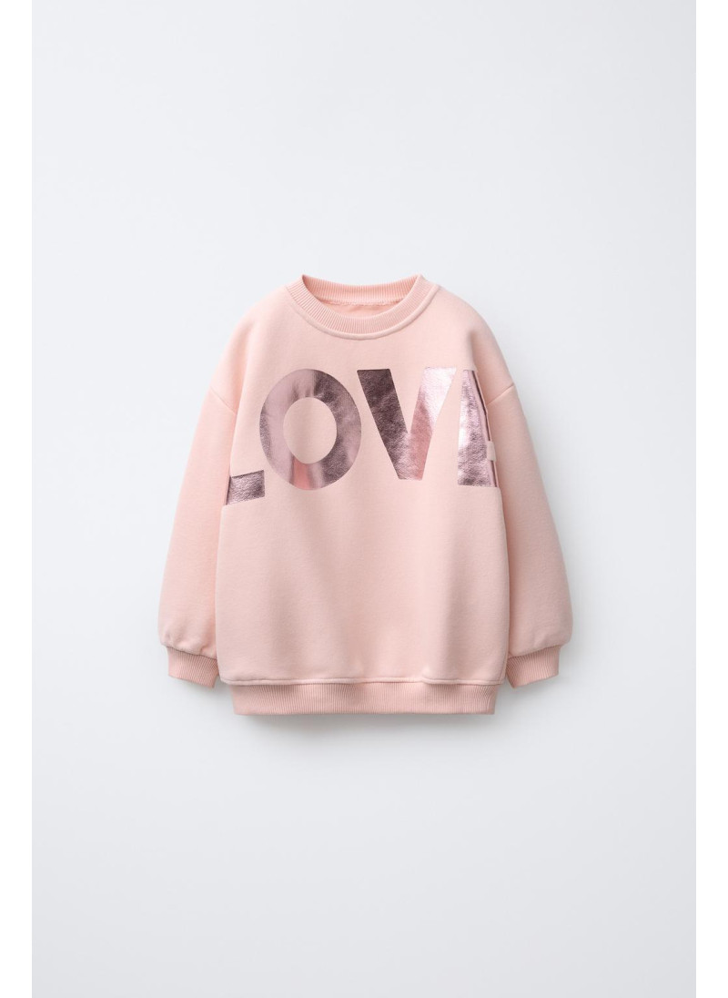 ТОЛСТОВКА С БЛЕСТЯЩЕЙ НАДПИСЬЮ ТОЛСТОВКА С БЛЕСТЯЩЕЙ НАДПИСЬЮ