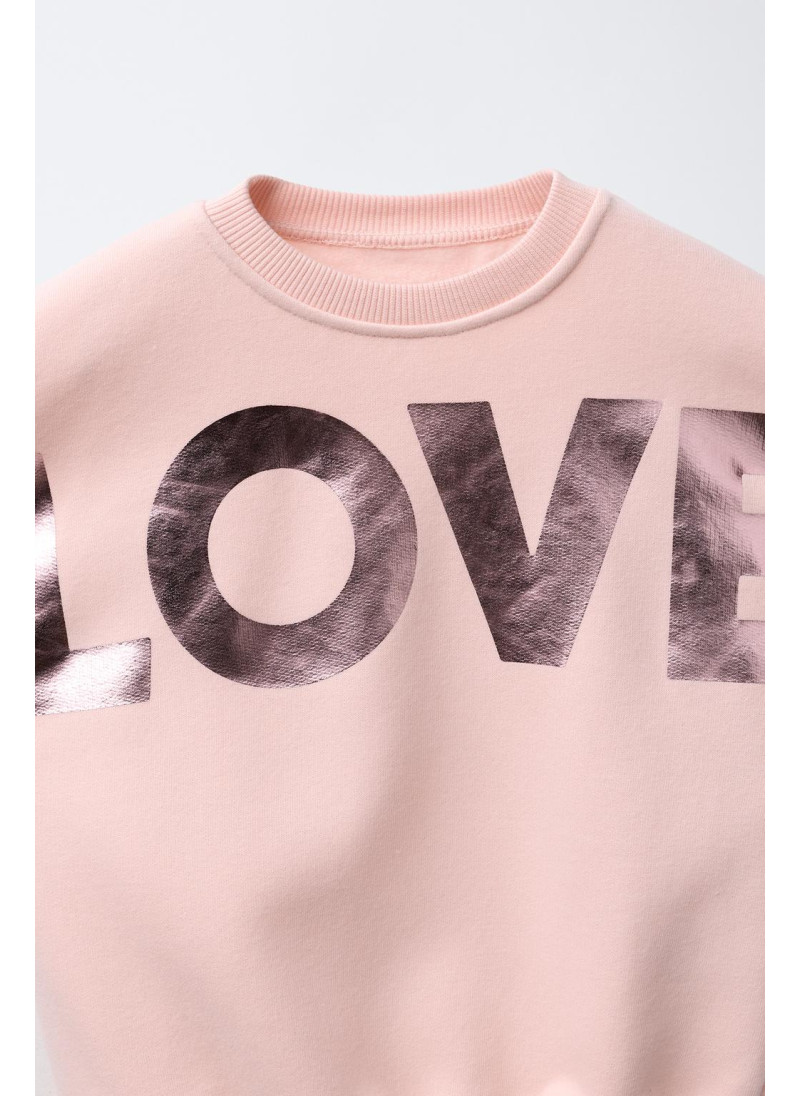 ТОЛСТОВКА С БЛЕСТЯЩЕЙ НАДПИСЬЮ ТОЛСТОВКА С БЛЕСТЯЩЕЙ НАДПИСЬЮ