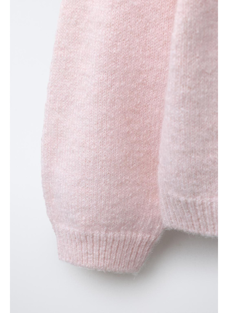 ВЯЗАНЫЙ ДЖЕМПЕР С ВОРСОВЫМИ СЕРДЦАМИ ВЯЗАНЫЙ ДЖЕМПЕР С ВОРСОВЫМИ СЕРДЦАМИ