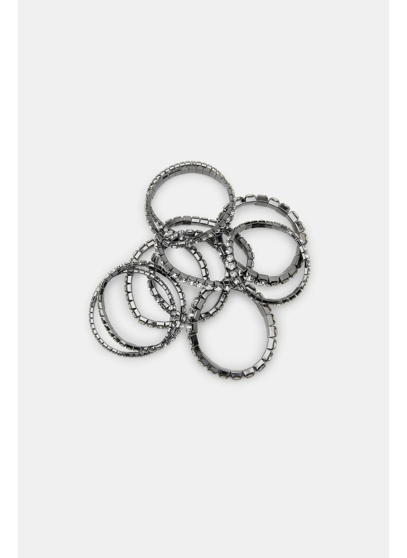 НАБОР ЭЛАСТИЧНЫХ БРАСЛЕТОВ С УКРАШЕНИЯМИ НАБОР ЭЛАСТИЧНЫХ БРАСЛЕТОВ С УКРАШЕНИЯМИ