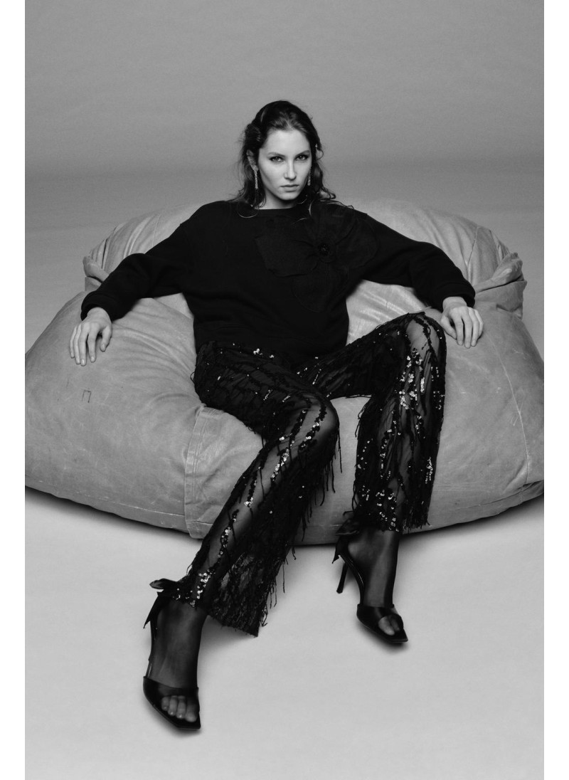 ТОЛСТОВКА ИЗ ОРГАНЗЫ С ЦВЕТОЧНЫМ ПРИНТОМ ТОЛСТОВКА ИЗ ОРГАНЗЫ С ЦВЕТОЧНЫМ ПРИНТОМ