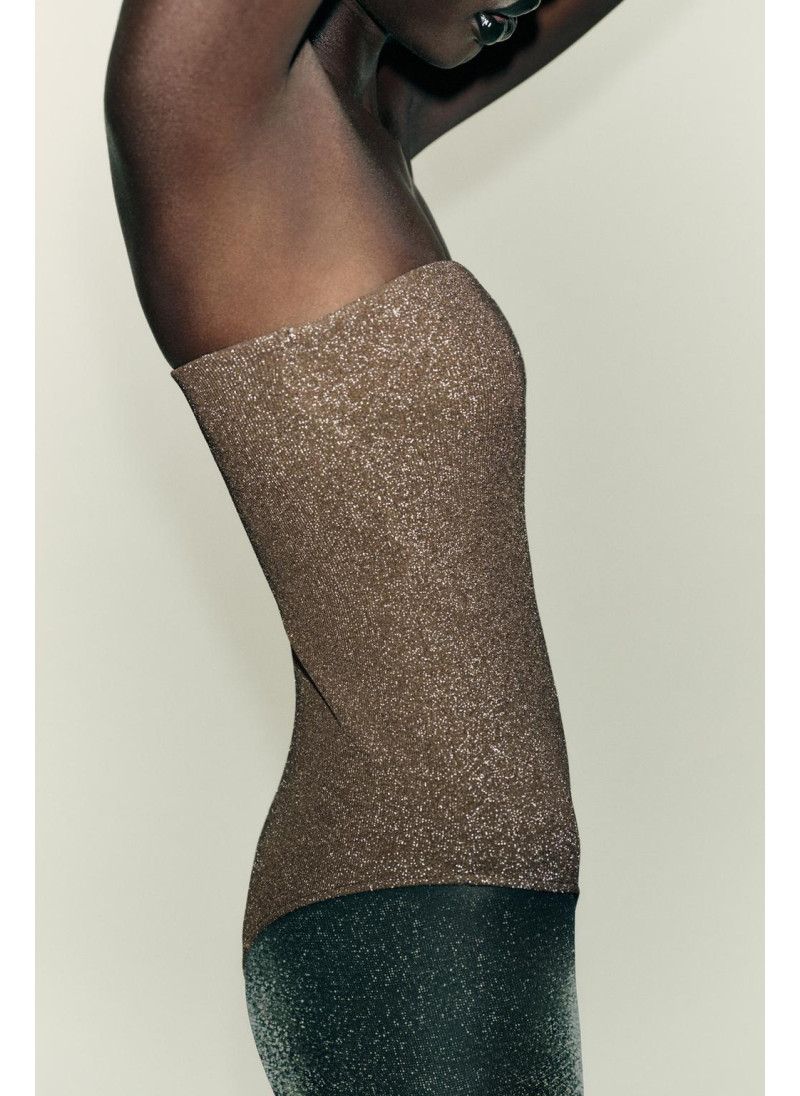 БОДИ БАНДО С МЕТАЛЛИЗИРОВАННОЙ НИТЬЮ БОДИ БАНДО С МЕТАЛЛИЗИРОВАННОЙ НИТЬЮ