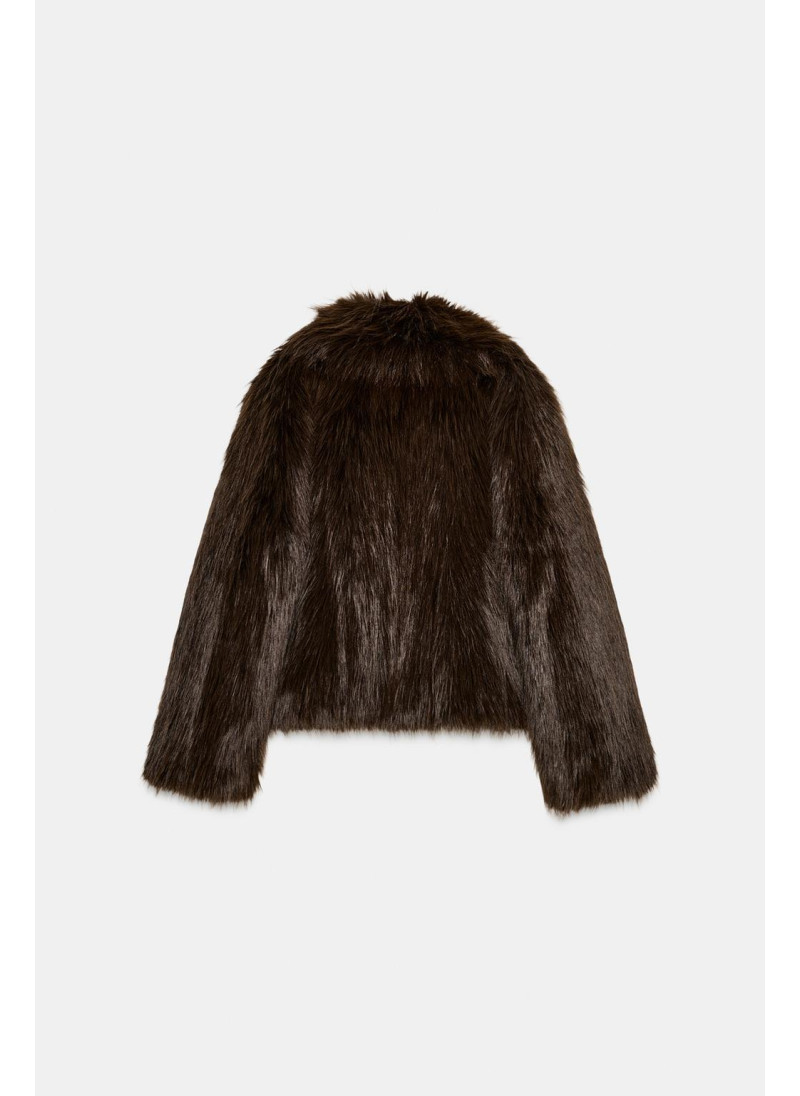 КОРОТКОЕ ПАЛЬТО ИЗ ИСКУССТВЕННОГО МЕХА КОРОТКОЕ ПАЛЬТО ИЗ ИСКУССТВЕННОГО МЕХА