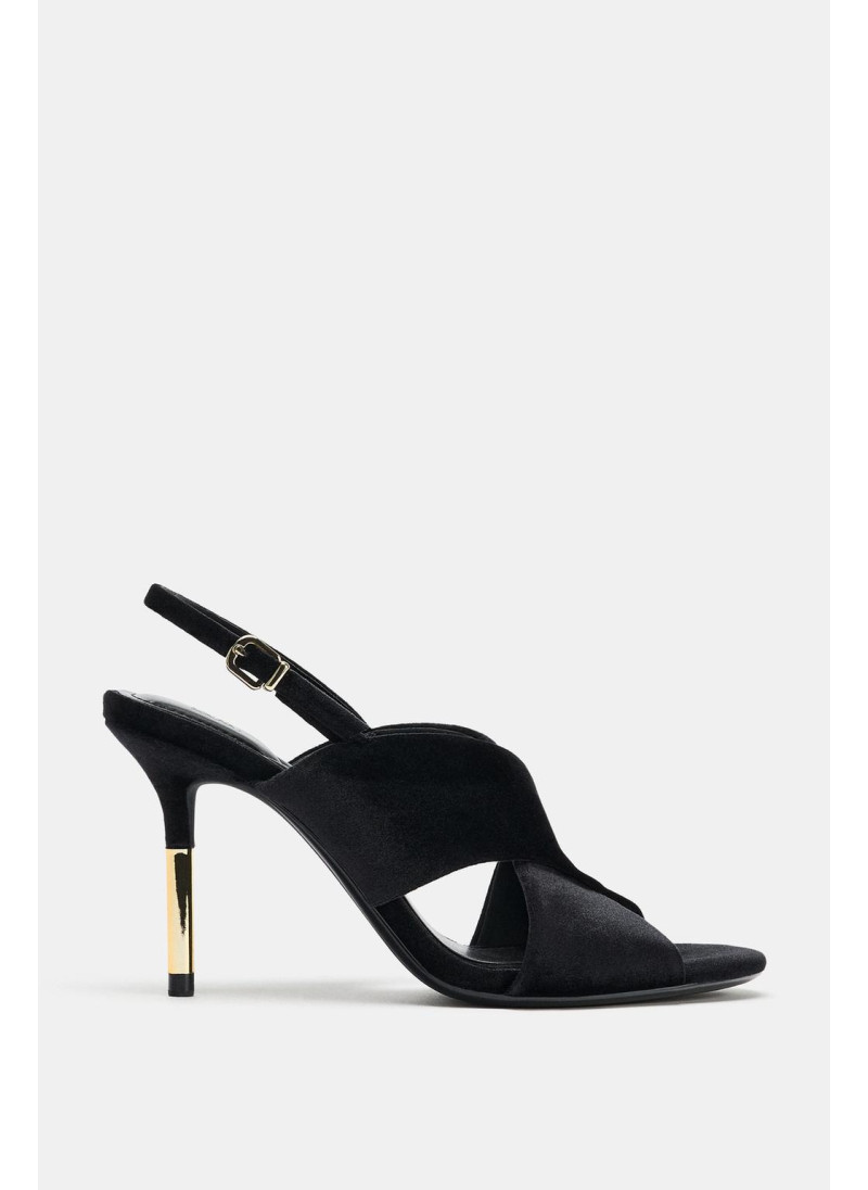 БОСОНОЖКИ НА КАБЛУКЕ С ПЕРЕКРЕЩИВАЮЩИМИСЯ РЕМЕШКАМИ БОСОНОЖКИ НА КАБЛУКЕ С ПЕРЕКРЕЩИВАЮЩИМИСЯ РЕМЕШКАМИ