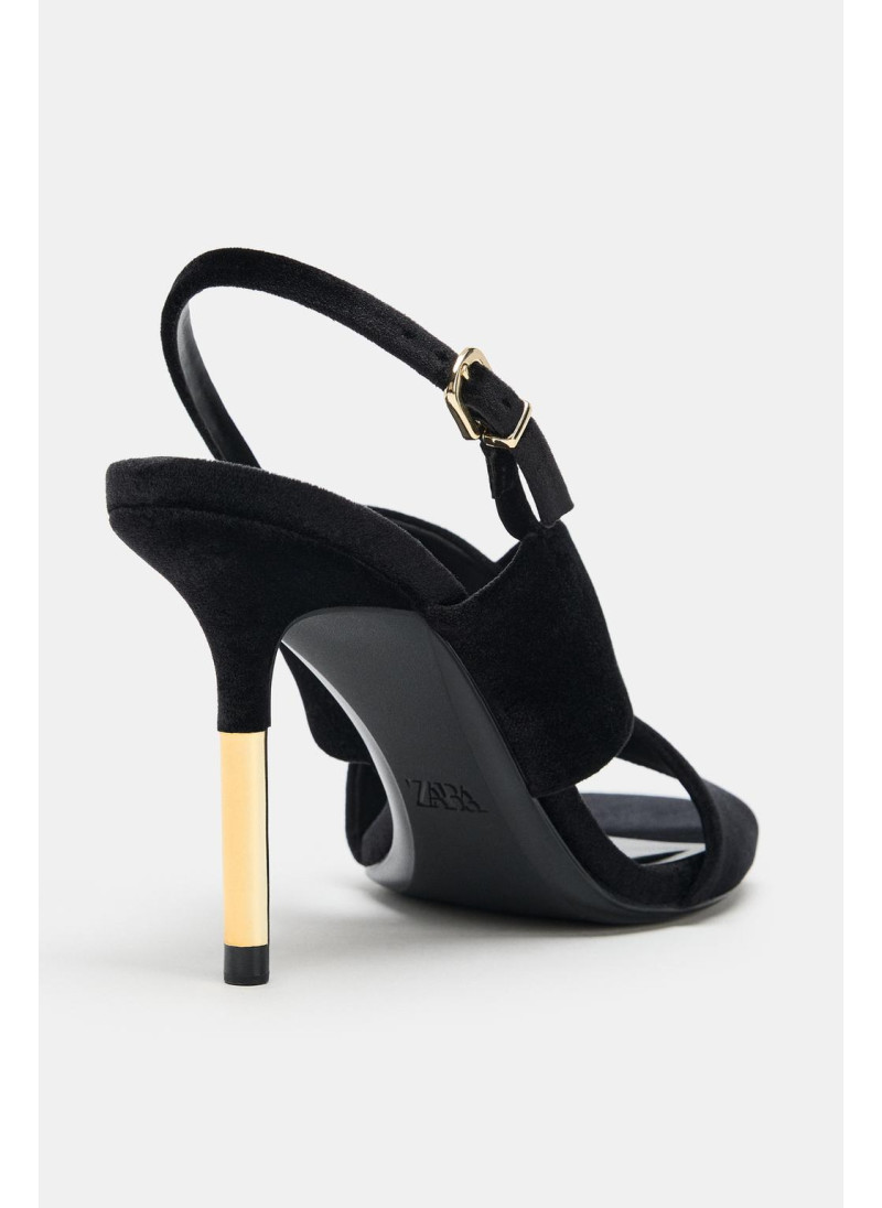 БОСОНОЖКИ НА КАБЛУКЕ С ПЕРЕКРЕЩИВАЮЩИМИСЯ РЕМЕШКАМИ БОСОНОЖКИ НА КАБЛУКЕ С ПЕРЕКРЕЩИВАЮЩИМИСЯ РЕМЕШКАМИ