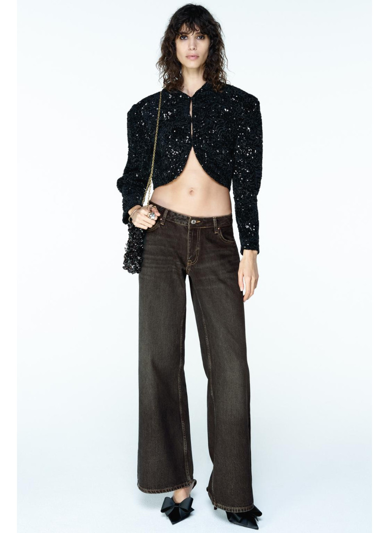 ДЖИНСЫ Z1975 WIDE LEG С НИЗКОЙ ПОС...