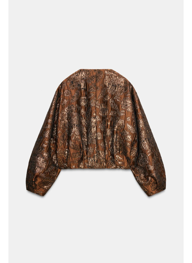 БОМБЕР ИЗ ЖАККАРДА С БЛЕСКОМ БОМБЕР ИЗ ЖАККАРДА С БЛЕСКОМ