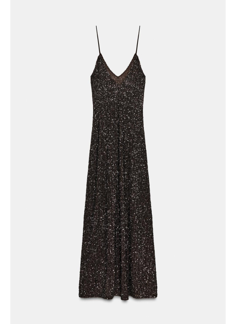 ДЛИННОЕ ПЛАТЬЕ С ПАЙЕТКАМИ ZW COLLECTION LIMITED EDITION ДЛИННОЕ ПЛАТЬЕ С ПАЙЕТКАМИ ZW COLLECTION LIMITED EDITION