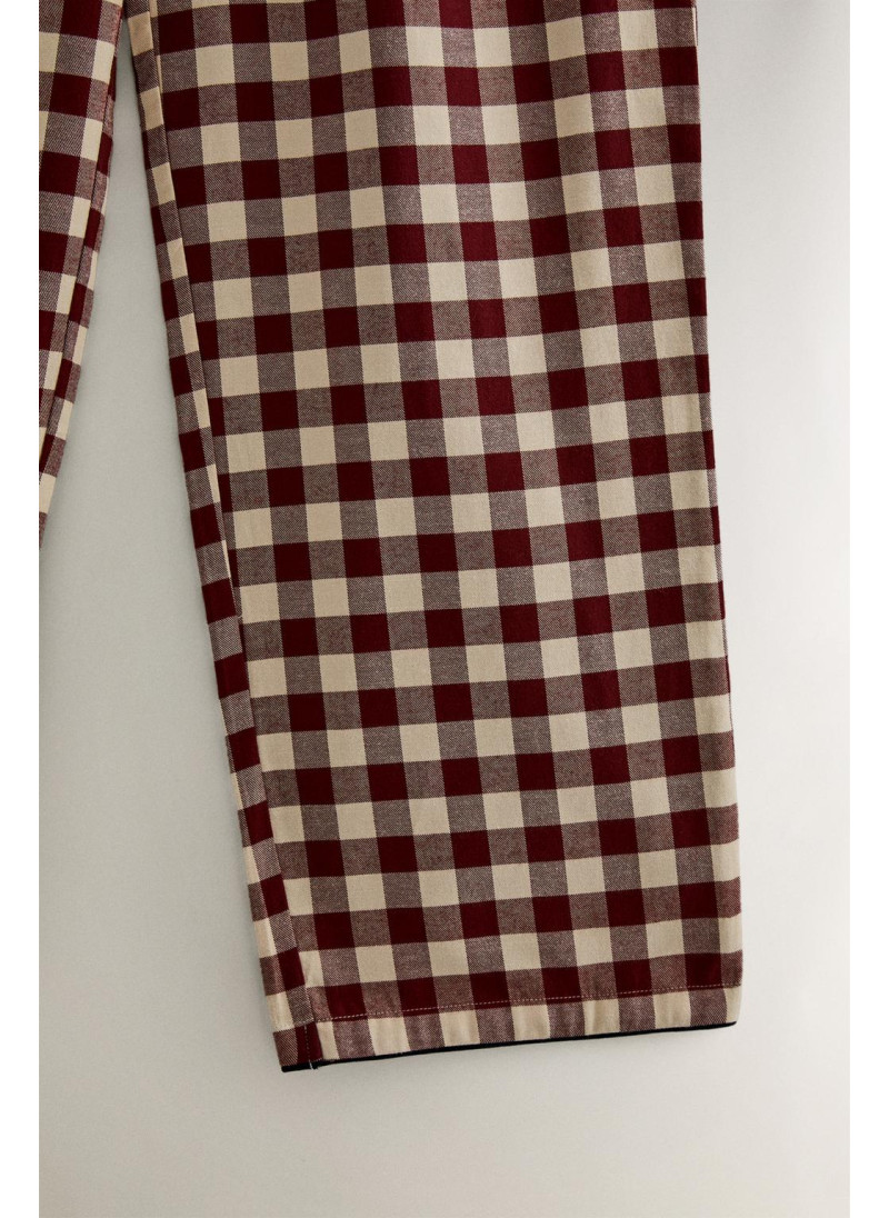 Длинные клетчатые рождественские штаны Длинные клетчатые рождественские штаны