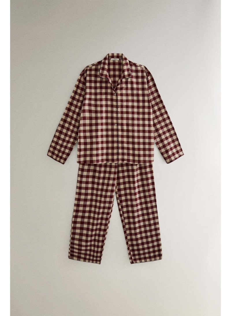 Длинные клетчатые рождественские штаны Длинные клетчатые рождественские штаны