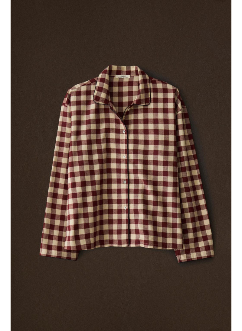 Рубашка в клетку gingham christmas
