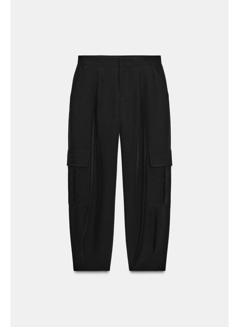 Брюки-морковки с карманами-грузовиками Брюки-морковки с карманами-грузовиками