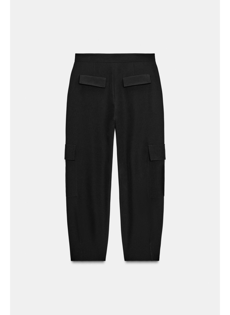 Брюки-морковки с карманами-грузовиками Брюки-морковки с карманами-грузовиками