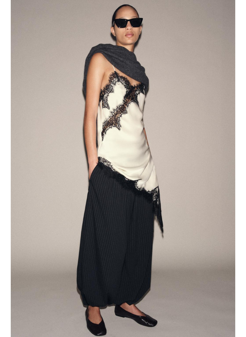 БРЮКИ-БАГГИ В ПОЛОСКУ — ZW COLLECTION БРЮКИ-БАГГИ В ПОЛОСКУ — ZW COLLECTION