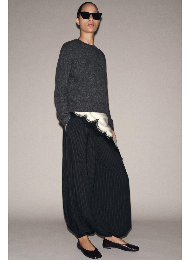 БРЮКИ-БАГГИ В ПОЛОСКУ — ZW COLLECTION БРЮКИ-БАГГИ В ПОЛОСКУ — ZW COLLECTION