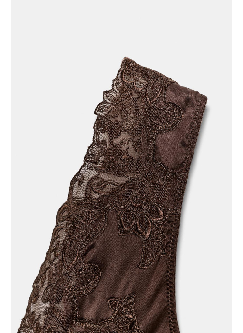 Боди из атласа zw collection с кружевными отделками Боди из атласа zw collection с кружевными отделками