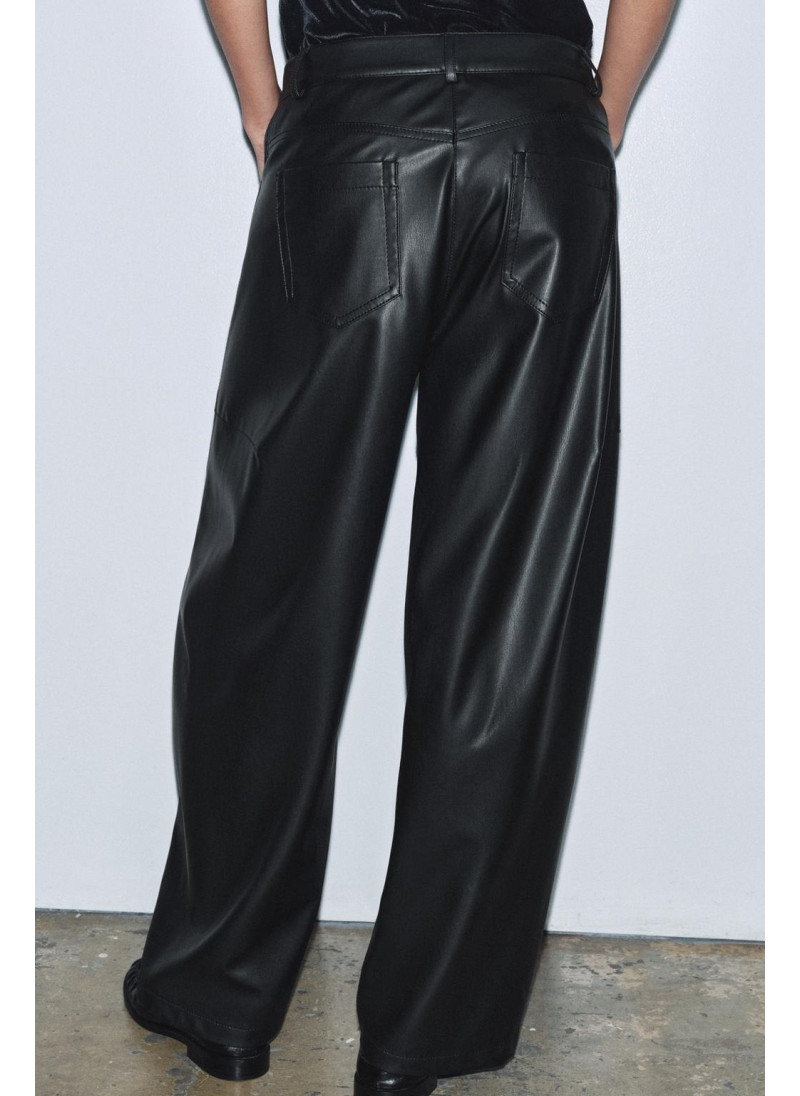 БРЮКИ BALLOON ИЗ ИСКУССТВЕННОЙ КОЖИ ZW COLLECTION БРЮКИ BALLOON ИЗ ИСКУССТВЕННОЙ КОЖИ ZW COLLECTION