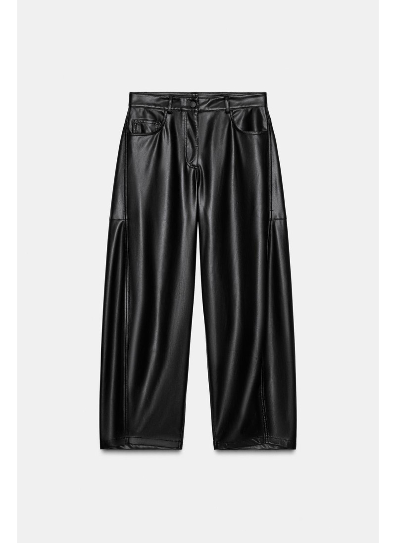 БРЮКИ BALLOON ИЗ ИСКУССТВЕННОЙ КОЖИ ZW COLLECTION БРЮКИ BALLOON ИЗ ИСКУССТВЕННОЙ КОЖИ ZW COLLECTION