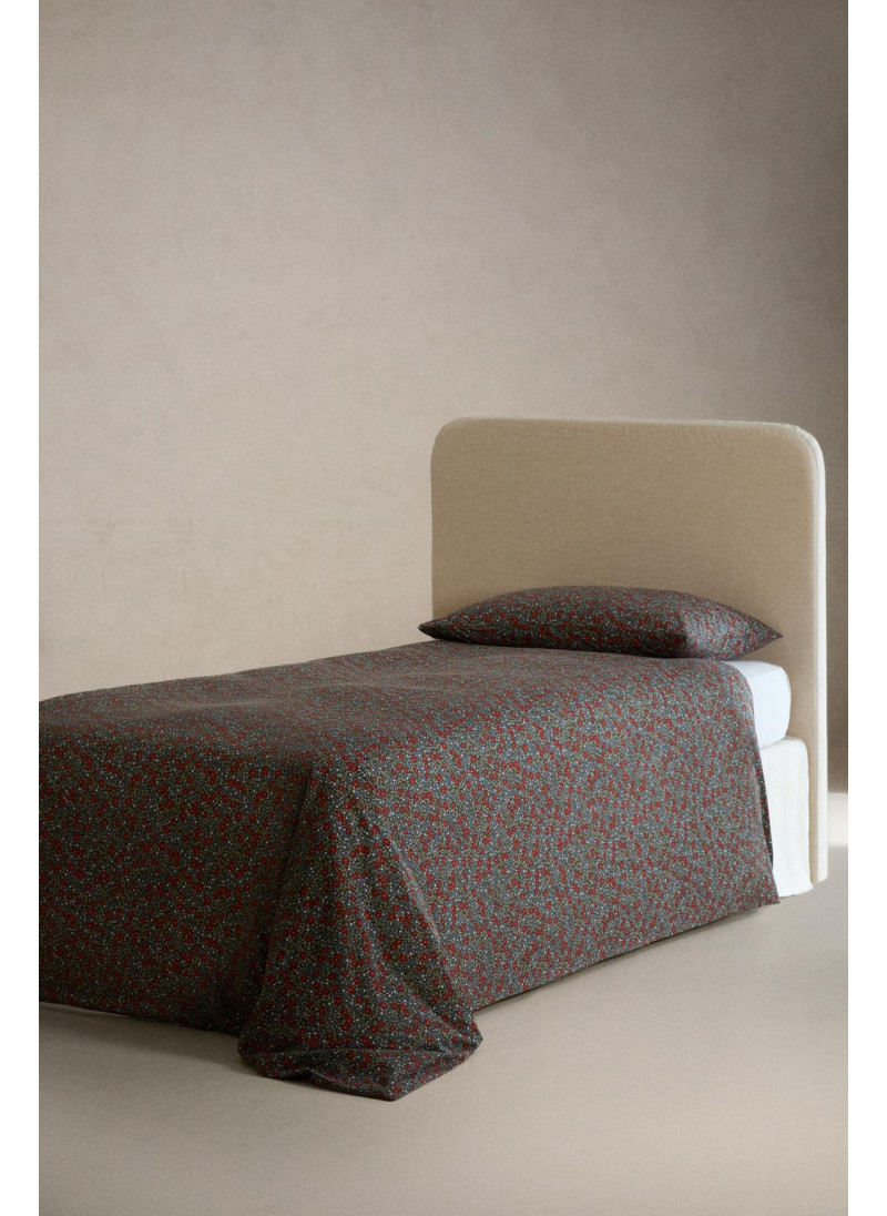 Детское рождественское покрывало с цветочным узором Детское рождественское покрывало с цветочным узором