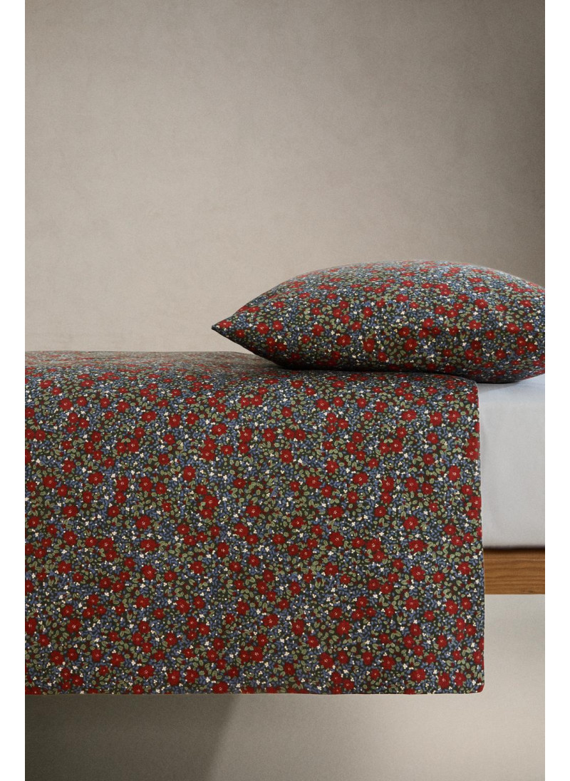 Детское рождественское покрывало с цветочным узором Детское рождественское покрывало с цветочным узором