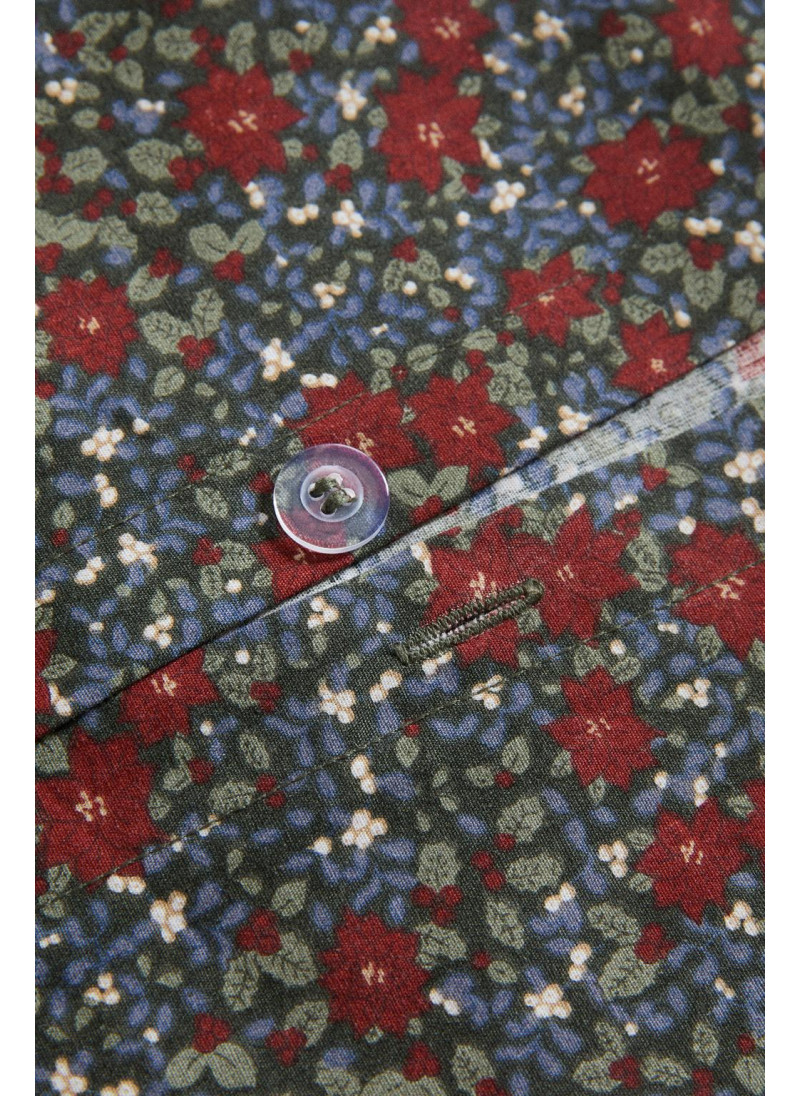 Детское рождественское покрывало с цветочным узором Детское рождественское покрывало с цветочным узором