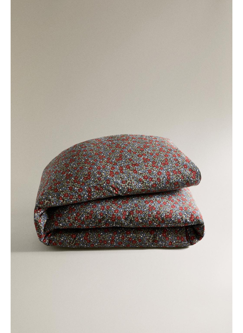 Детское рождественское покрывало с цветочным узором Детское рождественское покрывало с цветочным узором