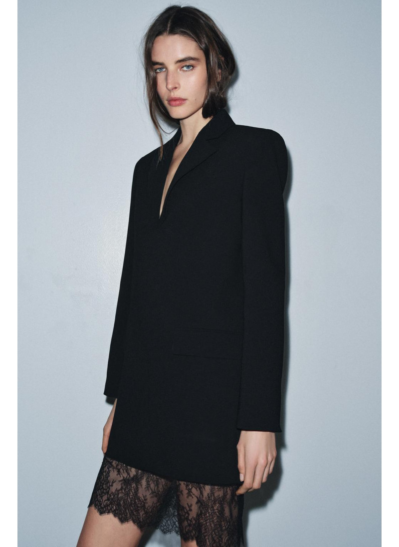 ПЛАТЬЕ-БЛЕЙЗЕР С КРУЖЕВОМ — ZW COLLECTION LIMITED EDITION ПЛАТЬЕ-БЛЕЙЗЕР С КРУЖЕВОМ — ZW COLLECTION LIMITED EDITION