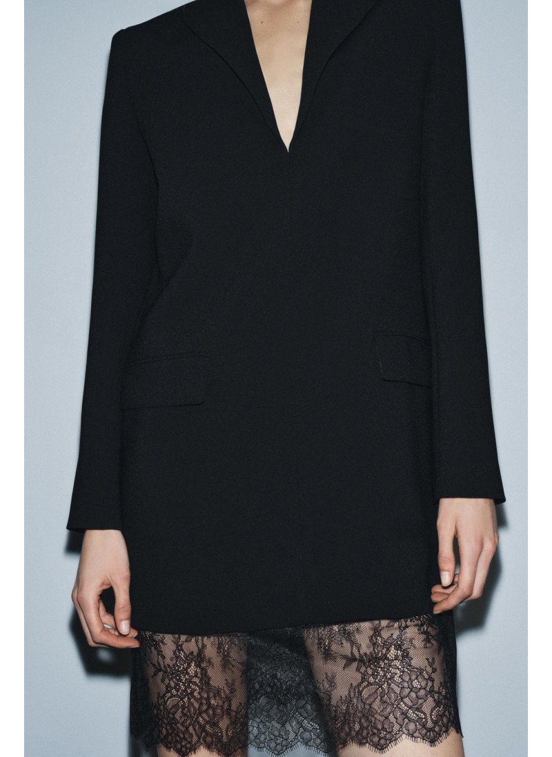 ПЛАТЬЕ-БЛЕЙЗЕР С КРУЖЕВОМ — ZW COLLECTION LIMITED EDITION ПЛАТЬЕ-БЛЕЙЗЕР С КРУЖЕВОМ — ZW COLLECTION LIMITED EDITION