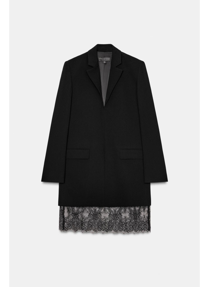 ПЛАТЬЕ-БЛЕЙЗЕР С КРУЖЕВОМ — ZW COLLECTION LIMITED EDITION ПЛАТЬЕ-БЛЕЙЗЕР С КРУЖЕВОМ — ZW COLLECTION LIMITED EDITION