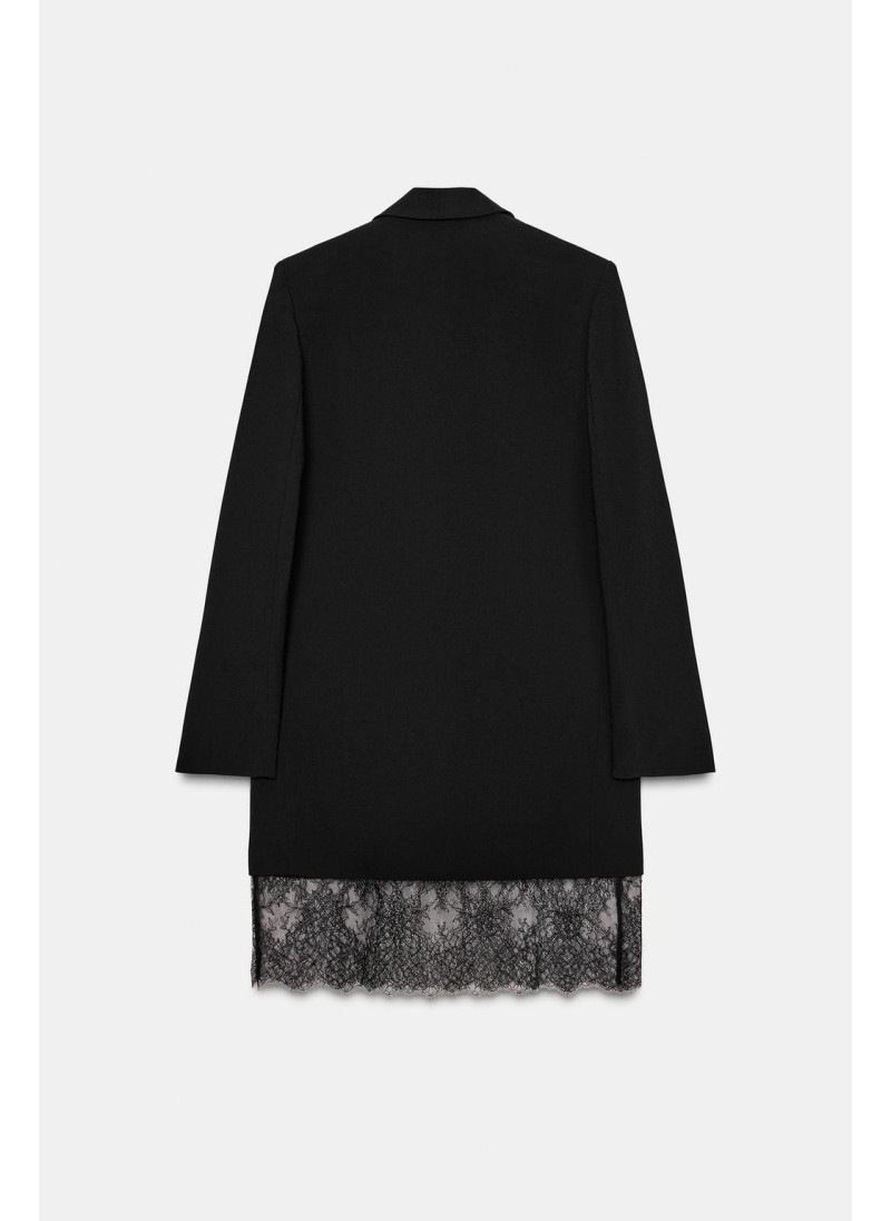 ПЛАТЬЕ-БЛЕЙЗЕР С КРУЖЕВОМ — ZW COLLECTION LIMITED EDITION ПЛАТЬЕ-БЛЕЙЗЕР С КРУЖЕВОМ — ZW COLLECTION LIMITED EDITION