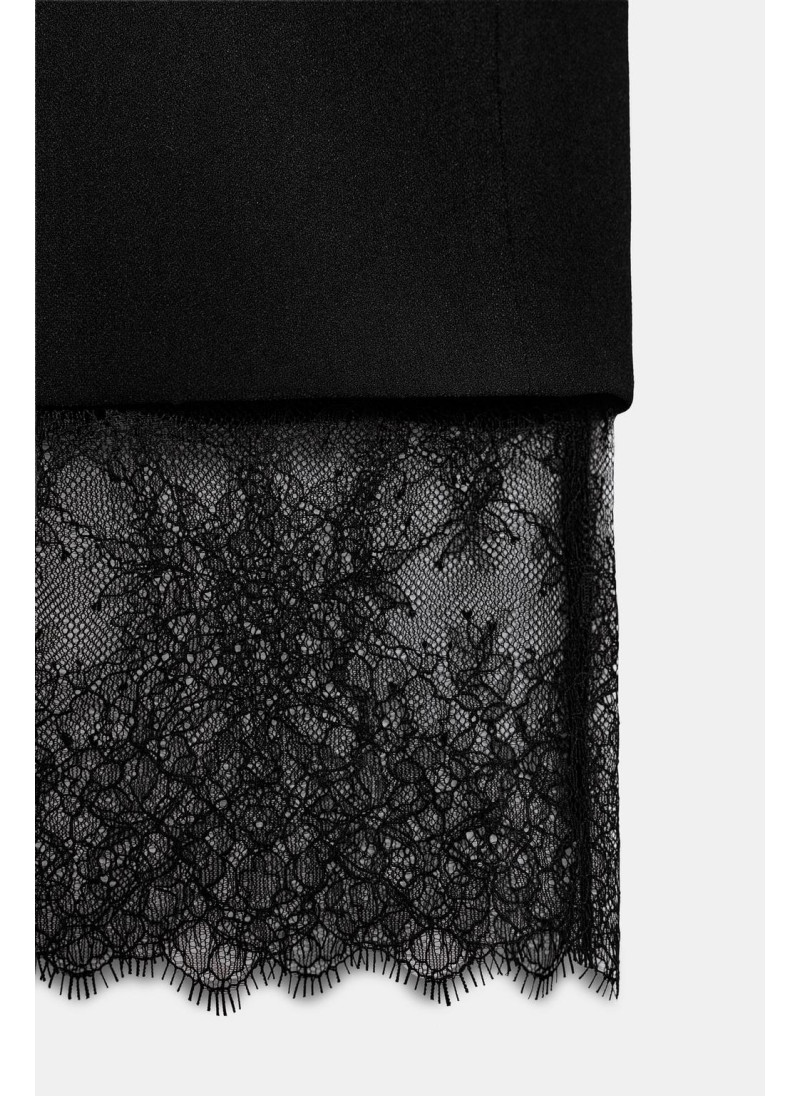 ПЛАТЬЕ-БЛЕЙЗЕР С КРУЖЕВОМ — ZW COLLECTION LIMITED EDITION ПЛАТЬЕ-БЛЕЙЗЕР С КРУЖЕВОМ — ZW COLLECTION LIMITED EDITION