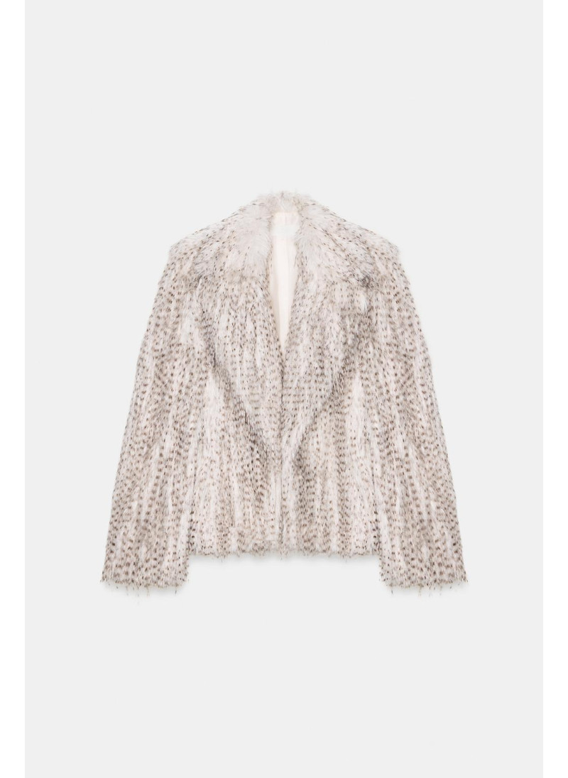 КОРОТКОЕ ПАЛЬТО ИЗ ИСКУССТВЕННОГО МЕХА КОРОТКОЕ ПАЛЬТО ИЗ ИСКУССТВЕННОГО МЕХА