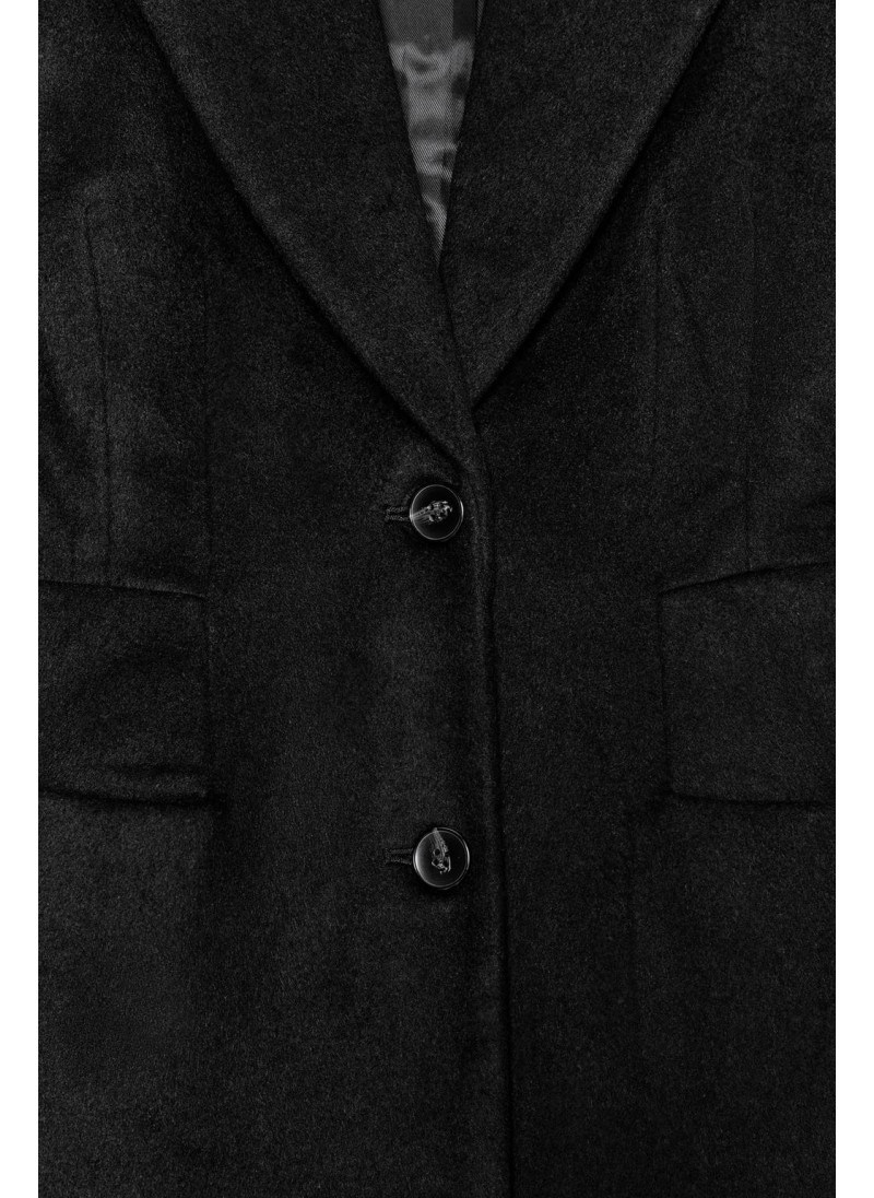 Пальто из шерстяно-шелкового смесового материала Пальто из шерстяно-шелкового смесового материала
