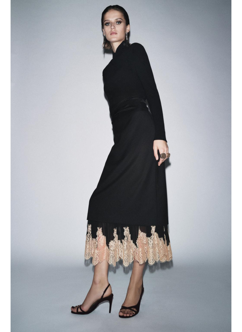 Юбка из коллекции zw сочетание кружева Юбка из коллекции zw сочетание кружева