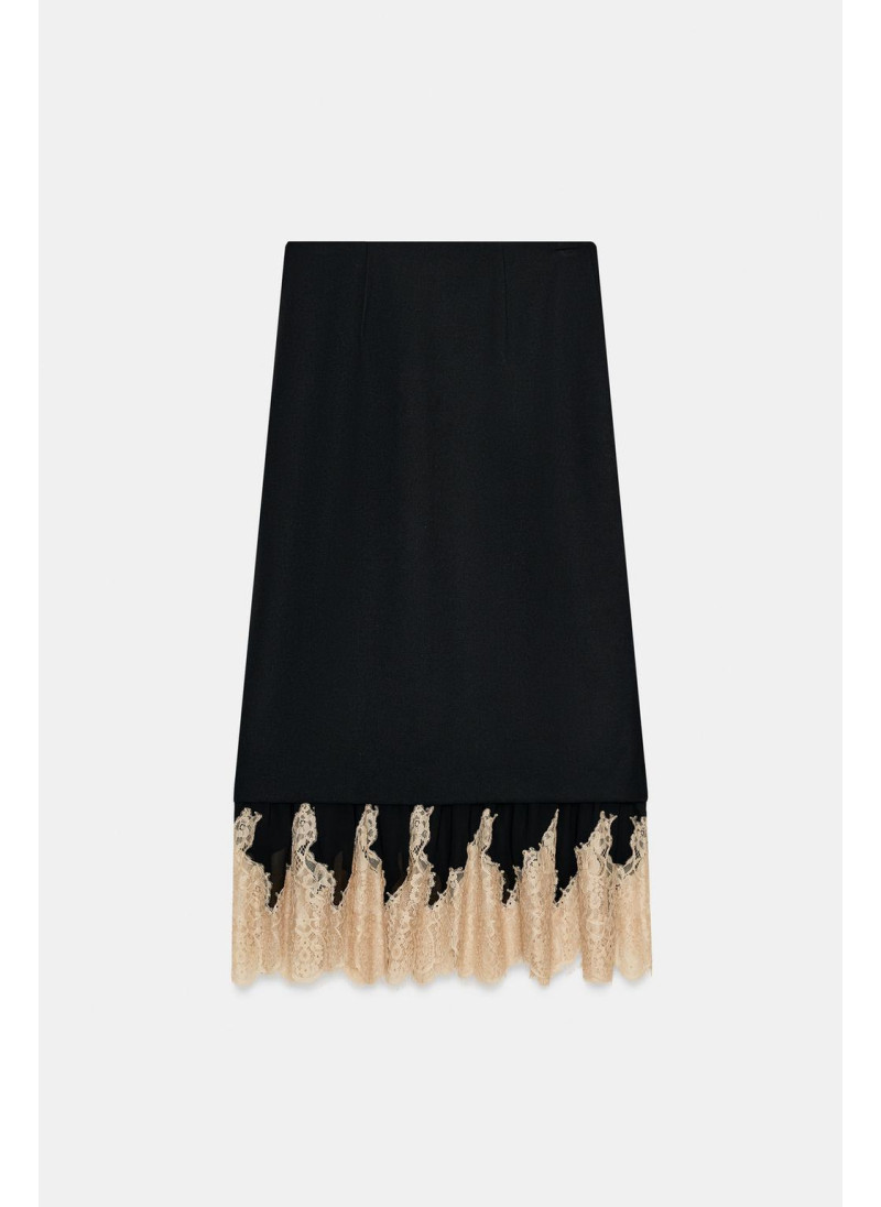 Юбка из коллекции zw сочетание кружева Юбка из коллекции zw сочетание кружева