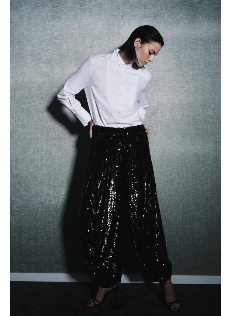 Брюки с пайетками zw collection limited edition Брюки с пайетками zw collection limited edition