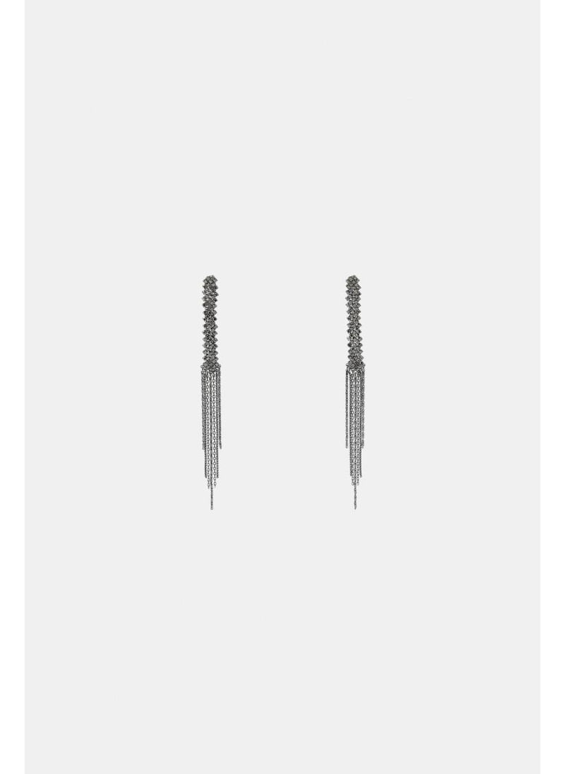 Длинные серьги с блеском Длинные серьги с блеском