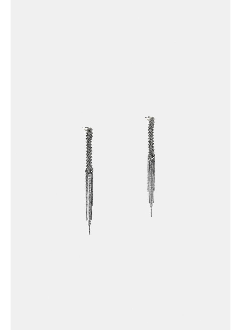 Длинные серьги с блеском Длинные серьги с блеском