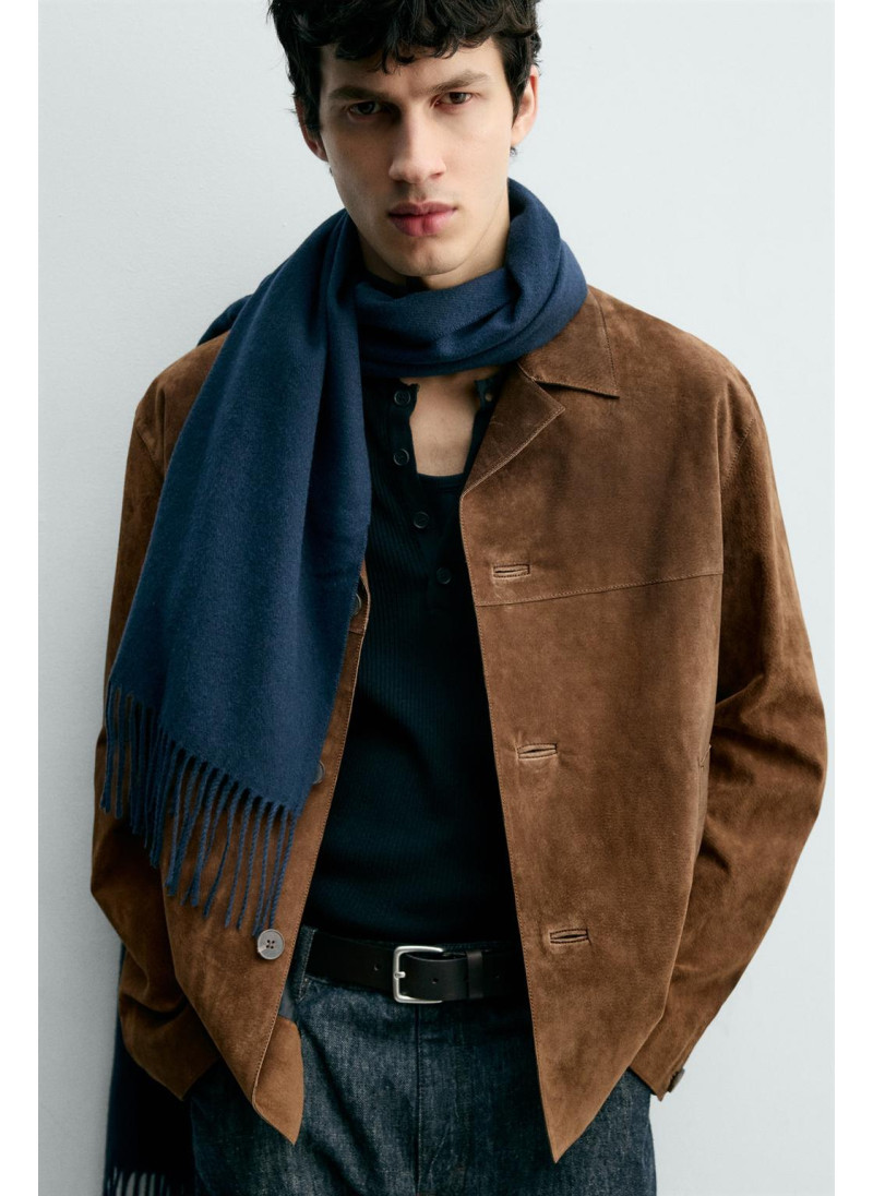 КУРТКА-РУБАШКА ИЗ ЗАМШИ КУРТКА-РУБАШКА ИЗ ЗАМШИ