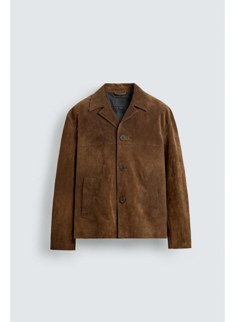 КУРТКА-РУБАШКА ИЗ ЗАМШИ КУРТКА-РУБАШКА ИЗ ЗАМШИ